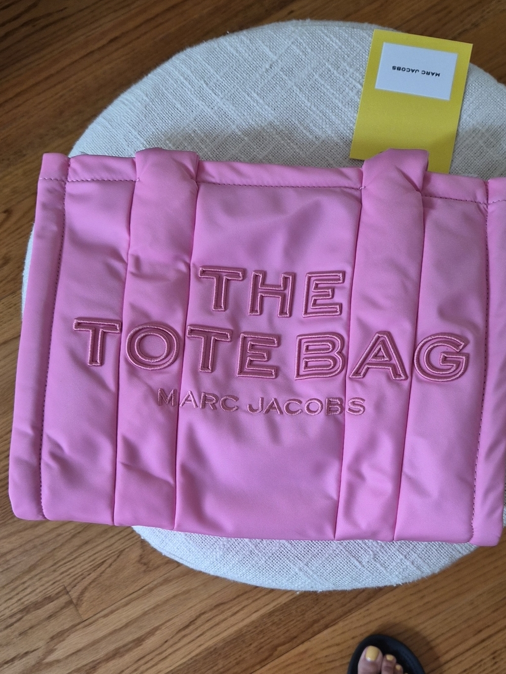 Marc Jacobs Pink Quilted 'The Tote Bag'